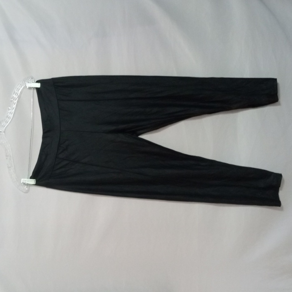 SHEIN Black Pleather /Faux Leather  Leggings